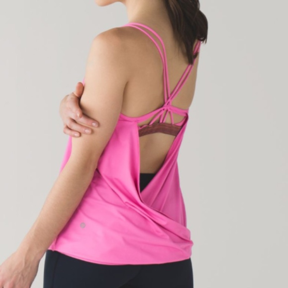 Lululemon Make A Move Tank
Pink Paradise/Simply Radiant Pink Paradise Black Sz 4